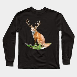 Forest Fox Long Sleeve T-Shirt